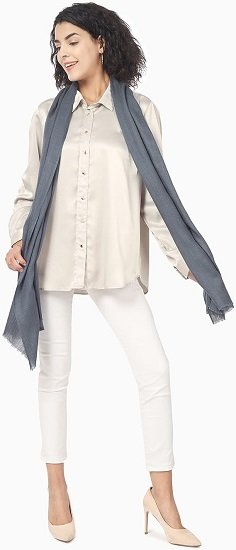 Women's wool shawl, luxurious warm large pure wool shawl