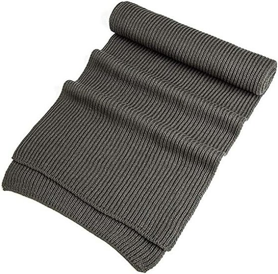 Warm Autumn and Winter Scarf, Unisex Pure Color Winter Neck Warm Knitting Yarn Scarf